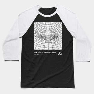 JAMC / Minimalist Graphic Artwork Design Baseball T-Shirt